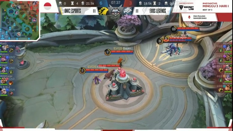 Kisruh Kasus "Pause" EVOS vs ONIC di Laga MPL, Ini Klarifikasinya!