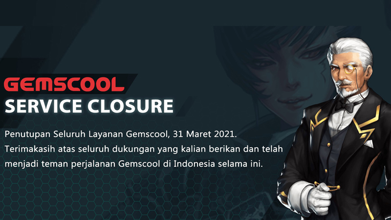 Pamit, Gemscool Resmi Tutup Layanan Mulai Akhir Maret 2021
