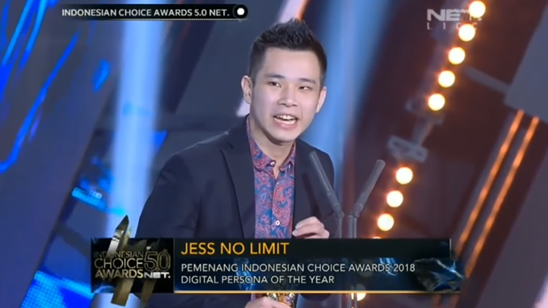 5 Alasan Jess No Limit Layak Dapat Penghargaan ICA 5.0