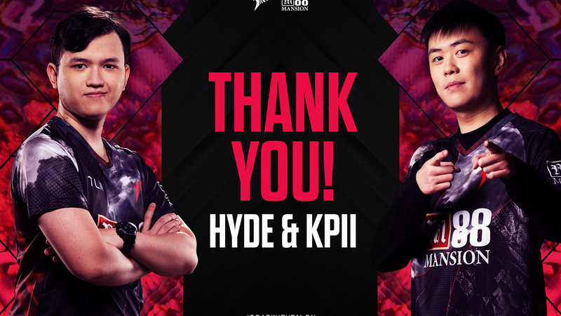 Talon Esports Berpisah dengan Hyde dan Kpii