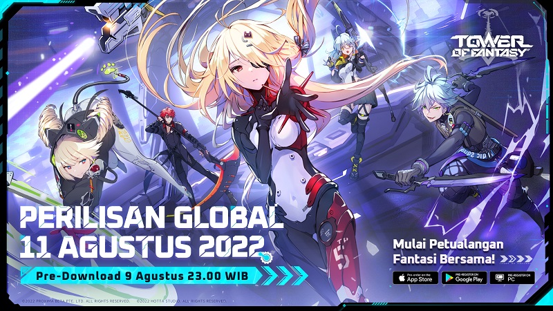 Tower of Fantasy Umumkan Rilis Secara Global Pada 11 Agustus
