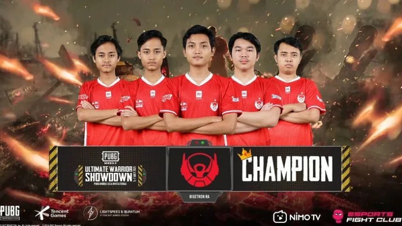 Bigetron RA Kampiun PUBGM Ultimate Warrior Showdown 2021
