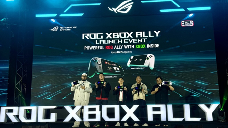 ASUS ROG Xbox Ally dan Ally X Resmi Hadir di Indonesia: Handheld Gaming PC Generasi Baru dengan Sentuhan Xbox