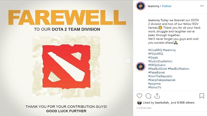 RRQ Bubar! Faktor Regenerasi atau Minim Prestasi?