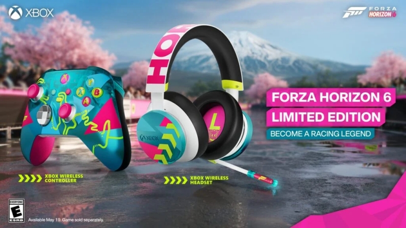 Xbox Rilis Controller dan Headset Forza Horizon 6 Edisi Spesial, Terinspirasi Atmosfer Jepang