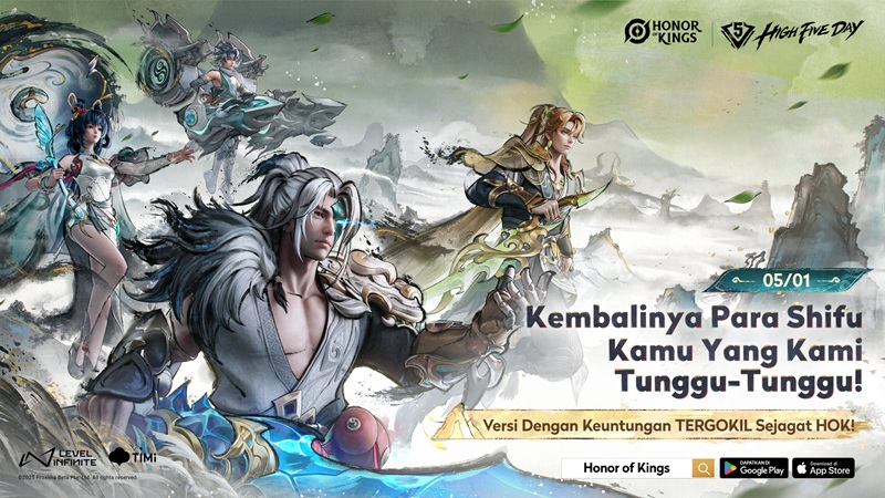 High Five Festival Tandai Mulainya Season 10 Honor of Kings!