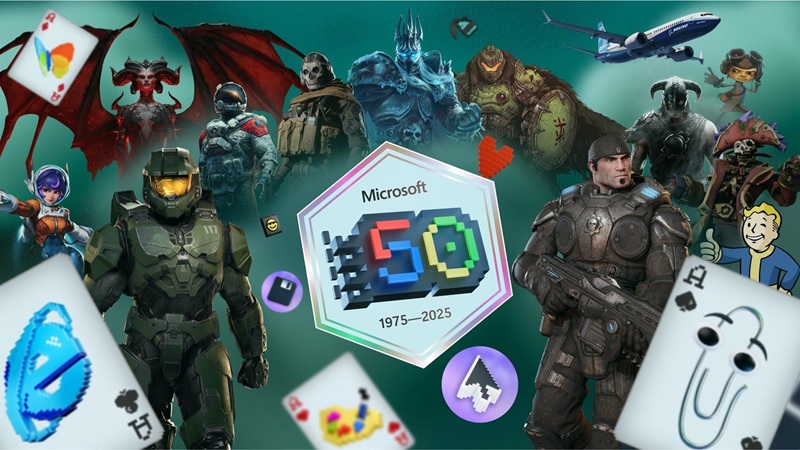 Microsoft Rayakan Ulang Tahun ke-50, Buruan Klaim Hadiah Gratisnya!