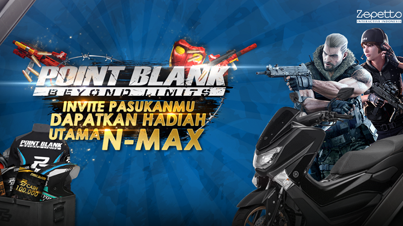Hadiah Voucher Hingga Motor NMAX Sambut Troopers Point Blank