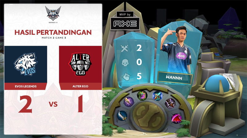 Balik Jadi Core, Wann Akhiri Lose Streak EVOS Legends!