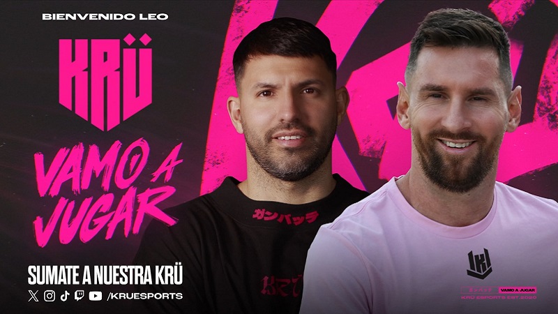 Lionel Messi Jadi Co-Owner KRÜ Esports Bersama Kun Aguero