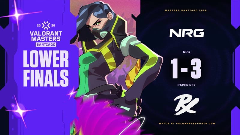 Paper Rex Kalahkan NRG 3-1, Melaju ke Grand Final Valorant Masters Santiago