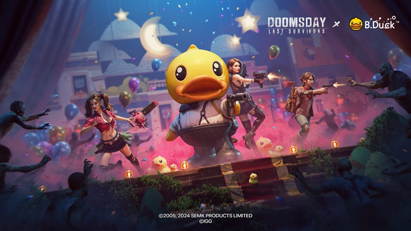 Kolaborasi Doomsday: Last Survivors X B.Duck Hadirkan Keceriaan di Tengah Apokalips!