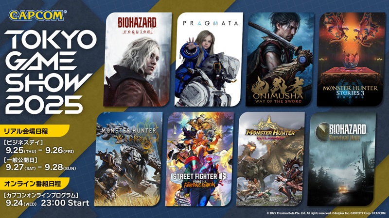 Capcom, Bandai Namco, dan Nintendo Siap Pamer Game Terbaru di Tokyo Game Show 2025