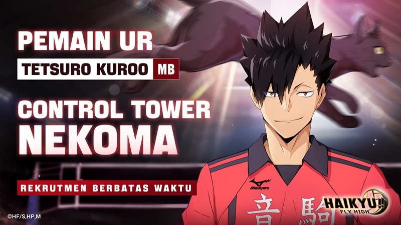 HAIKYU!! DAY Resmi Dimulai, Garena Hadirkan UR Kuroo dan Hadiah Spesial untuk Komunitas!