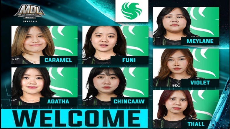 Falcons Vega Siap Hadir di MDL ID Season 10 untuk MLBB Women