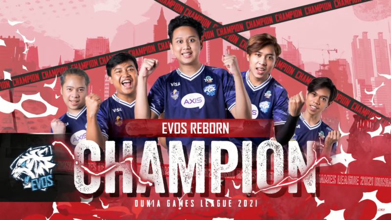Puasa Gelar 2 Tahun, EVOS Reborn Akhirnya Kampiun di DGL 2021