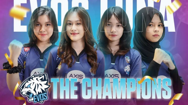 EVOS Luna Menang di Upoint Esports Angels Series S3, Otw Juara FFML?
