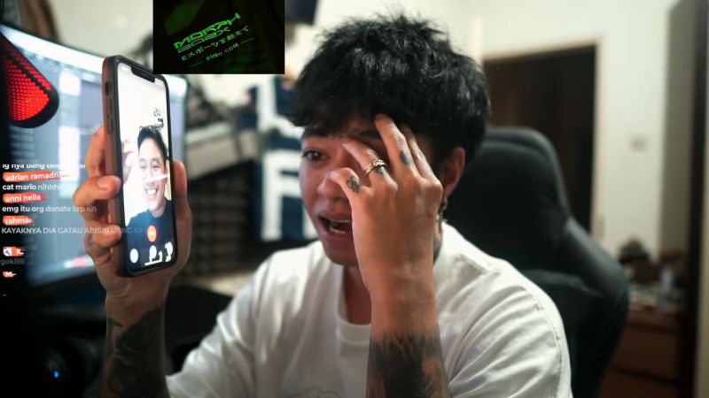 Jadi yang Pertama di Dunia, Reza Arap di Donate 1 Miliar Saat Livestream!