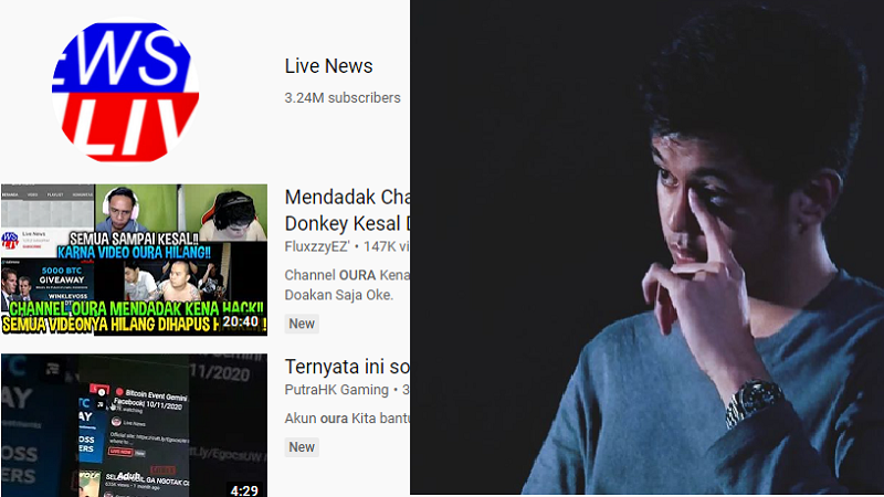 Akun YouTube Oura Hilang Akibat Hack, Ini Cara Recovery-nya!
