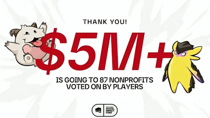 Riot Games Kumpulkan Lebih dari $5 Juta untuk Amal, Ada Organisasi dari Indonesia!