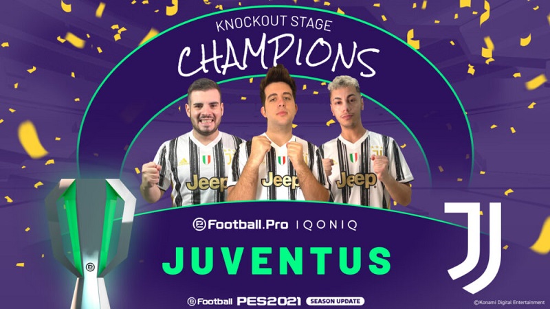 Gagal di Serie A, Juventus Raih Juara eFootball.Pro IQONIQ PES