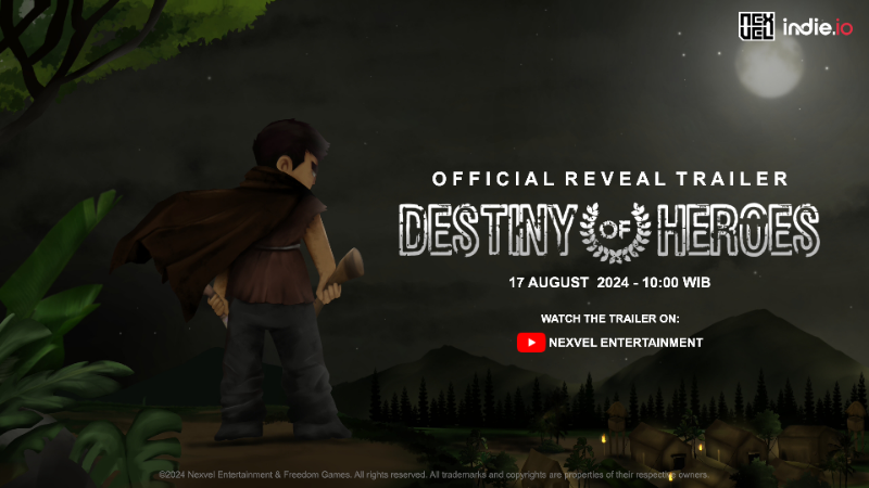 Nexvel Entertainment Segera Rilis Destiny of Heroes, Game Perang Bertema Kemerdekaan Indonesia