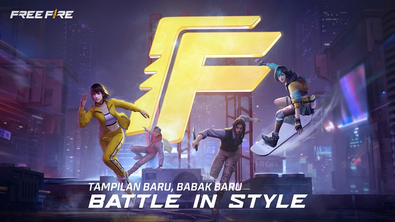 Battle In Style! Free Fire Perkenalkan Logo Baru yang Makin Gaya