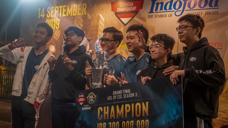 Torehan Mantap EVOS Esports di Hari Kedua AIC 2019
