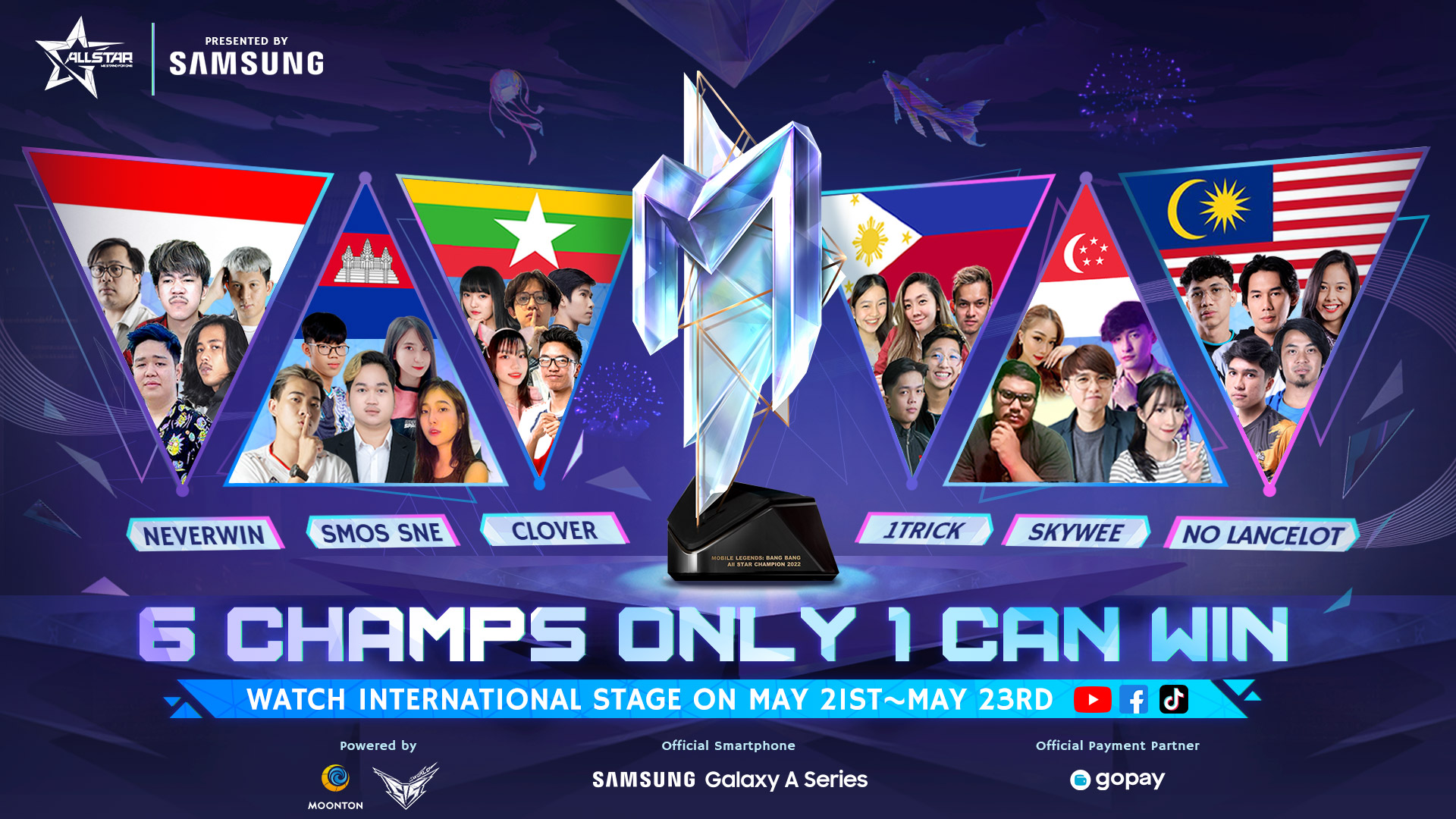 MLBB 515 ALL STAR Showdown 2022 International Siap Digelar!