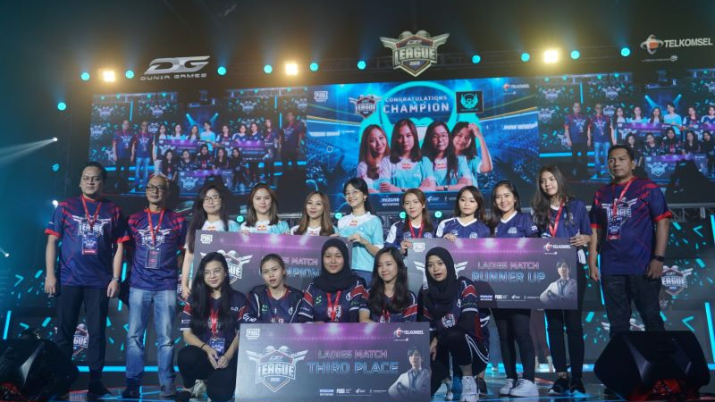 Ratu PUBGM Indonesia! Belletron Ace Juara Ladies Match DG League