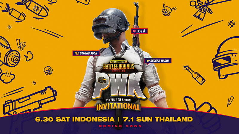 Tanding PUBG Mobile dan Adu Gengsi Influencer di PWK Invitational 2018!