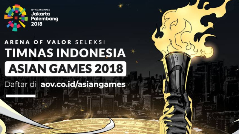 Mau Jadi Bagian Timnas AOV Indonesia di AG 2018? Yuk Simak Caranya