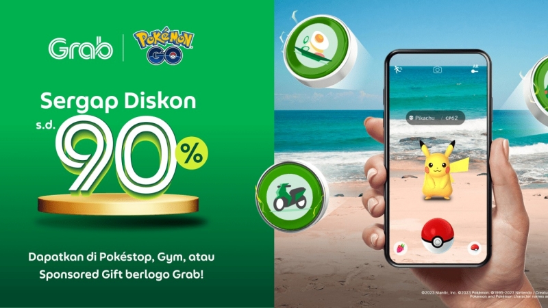 Me Time Makin Seru dengan 5 Aktivitas Ala Pokémon GO dan Grab!
