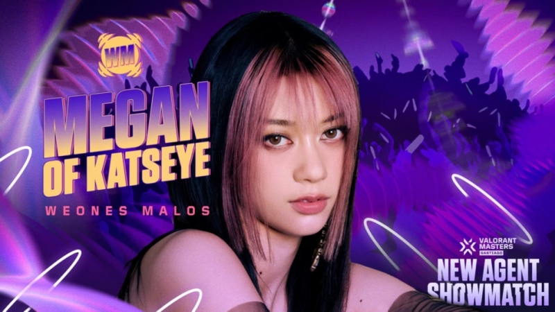 Megan dari KATSEYE Tampil di Showmatch VALORANT Masters Santiago untuk Perkenalkan Agent Baru