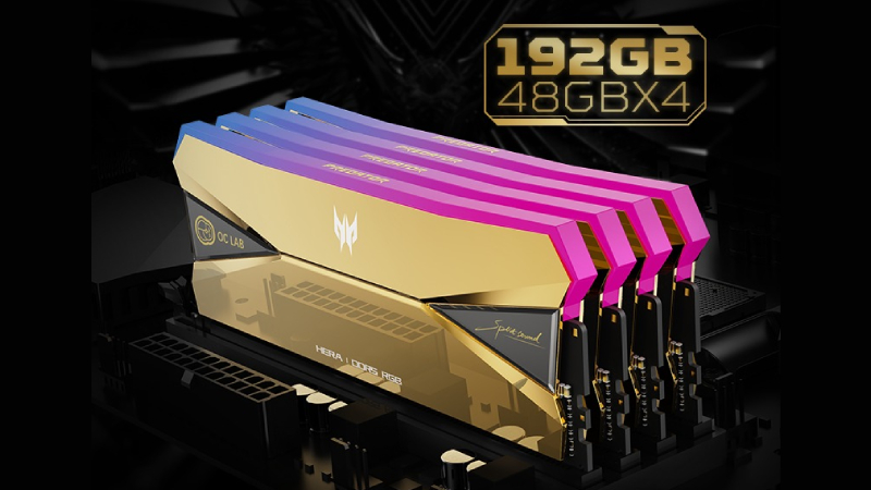 Predator Rilis RAM DDR5 192 GB dan SSD Gen5 Super Kencang, Siap Dukung Kreator & Gamer Pro!
