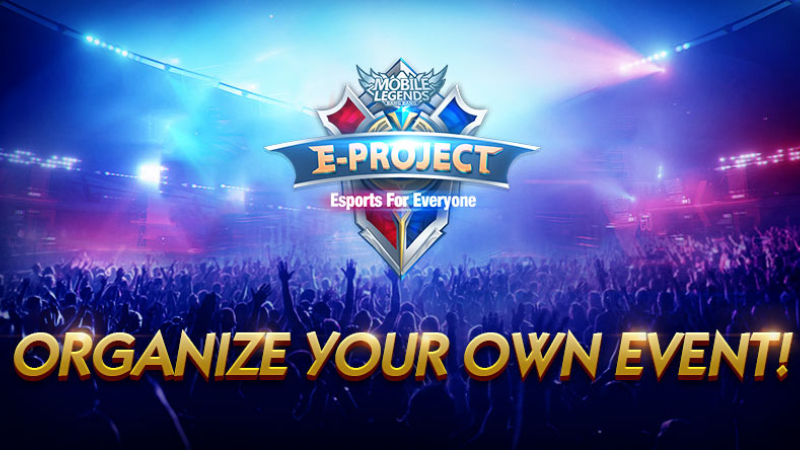 E-Project Moonton, Jalur Resmi Adakan Turnamen Mobile Legends