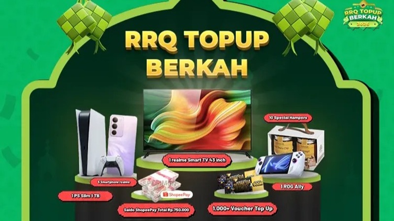 RRQ Topup Berkah 2026: Top Up Sambil Berbagi Selama Bulan Ramadhan!