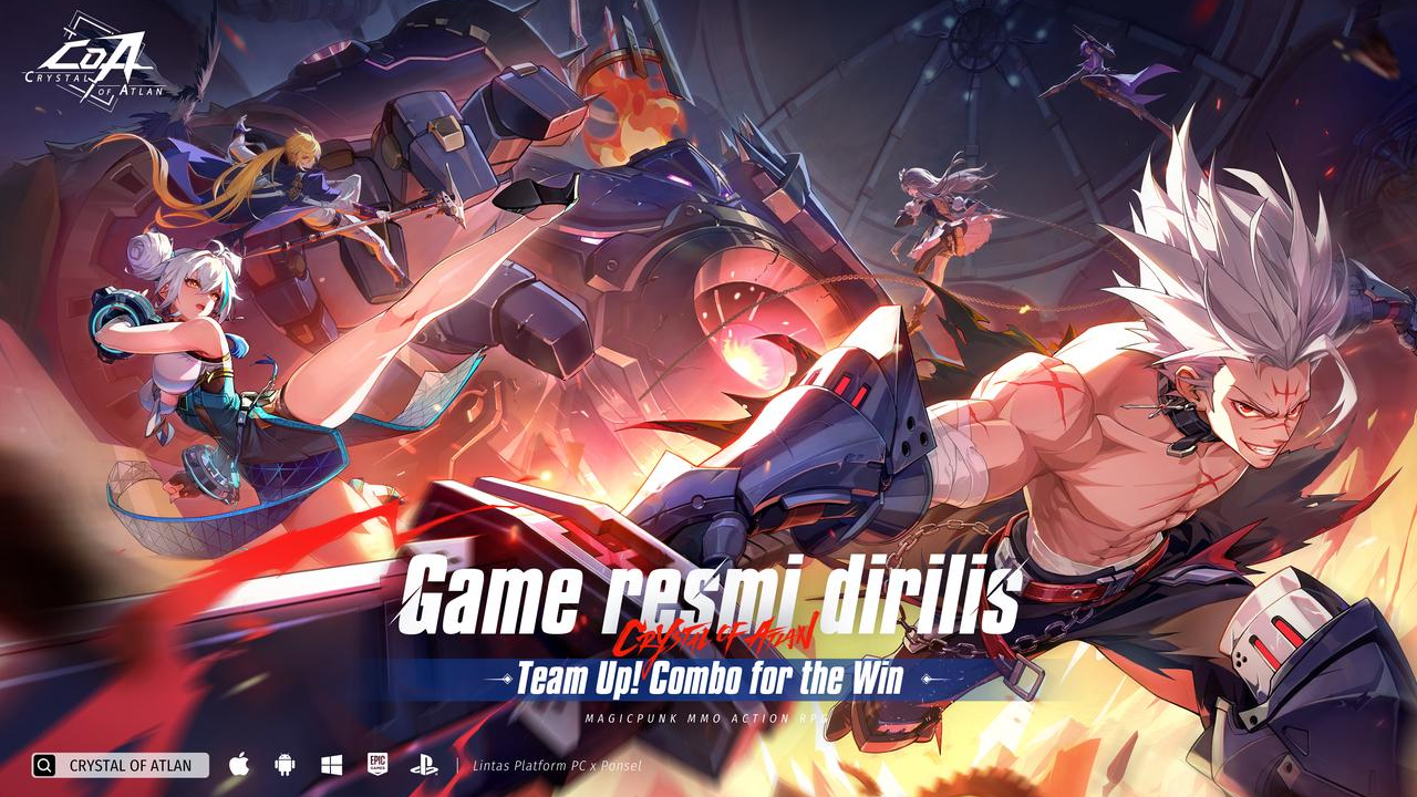 Crystal of Atlan Resmi Dirilis! Petualangan Epik Dimulai di Semua Platform