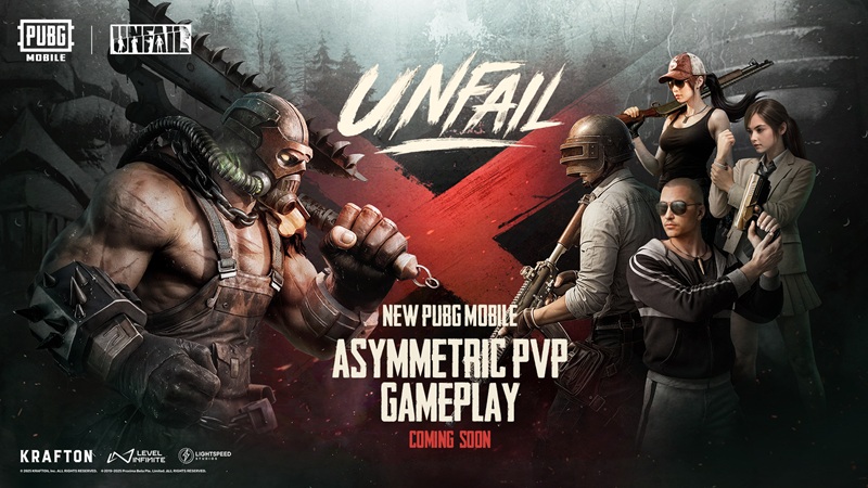PUBG MOBILE Umumkan Mode UNFAIL di Gamescom 2025, Asymmetrical PVP Pertama Hadir di Versi 4.0