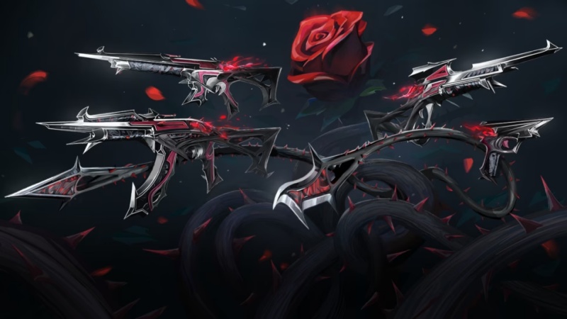 Blackthorn Bundle VALORANT Hadir dengan Nuansa Mawar Gelap yang Elegan