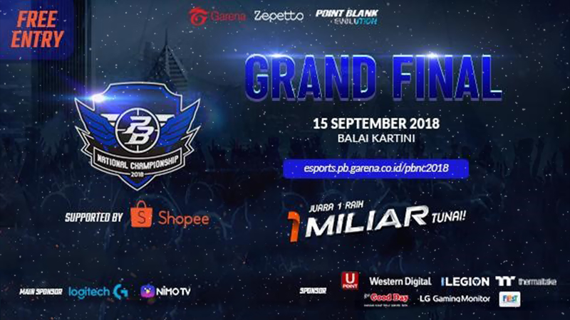 Berhadiah 1 Milyar, Grand Final PBNC 2018 Siap Digelar!