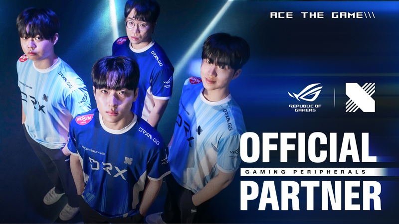ASUS ROG Resmi Gandeng DRX, Jadi Mitra Hardware Global untuk Tim VALORANT dan League of Legends