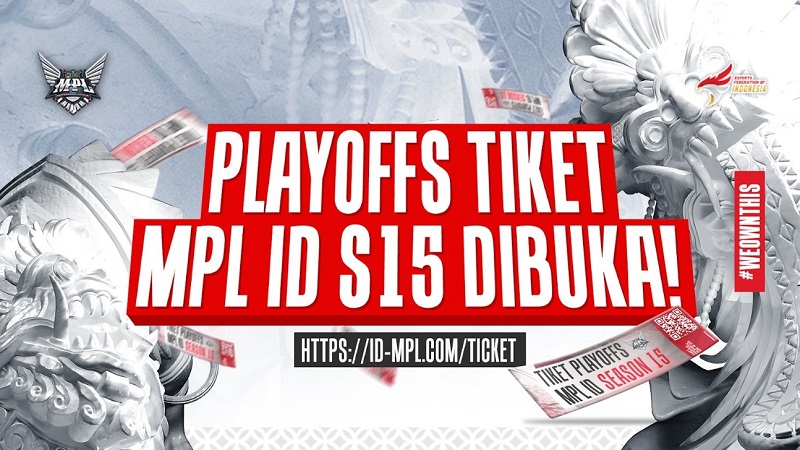 Tiket Playoffs MPL ID S15 Sudah Siap Dibeli, Cek Harga dan Jadwalnya!