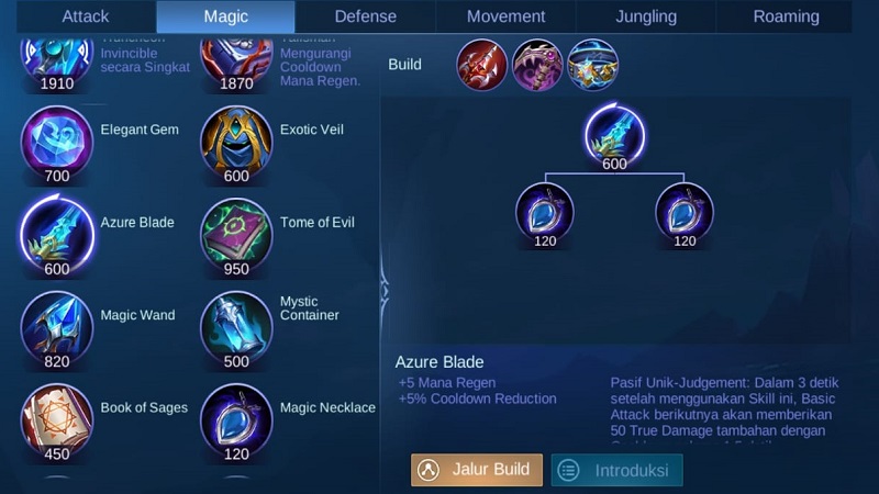 Item "Ketengan" Terbaik MLBB, Komponen Setengah Jadi Paling Efektif!