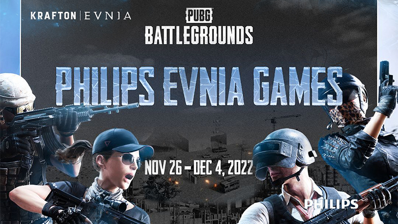 Kolaborasi Philips x Krafton Hadirkan Philips Evnia Games 2022!