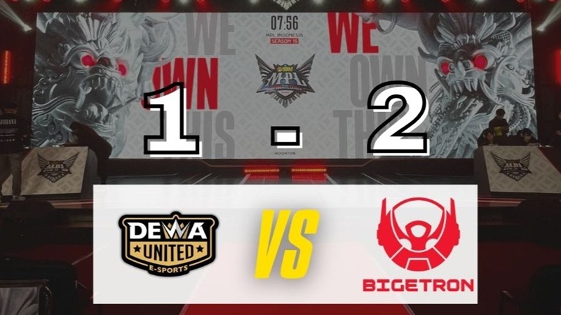 Hasil MPL ID S16: Bigetron Hentikan Win Streak Dewa United