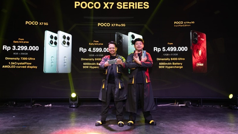 The Extreme Heroes POCO X7 Series Resmi Rilis, Ini Spesifikasi dan Harga Spesialnya!