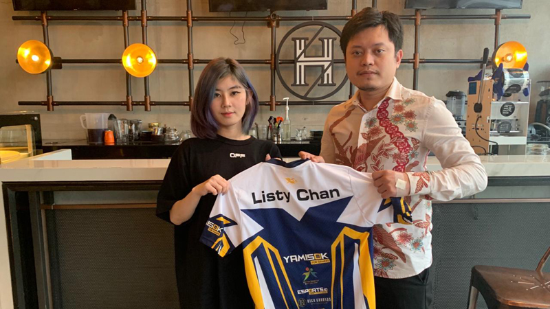 Sah! XCN Gaming Resmi Gandeng Listy Chan Sebagai Brand Ambassador