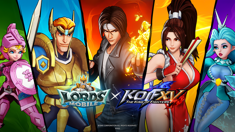 Lords Mobile x The King of Fighters XV Hadirkan Kolaborasi Penuh Hadiah!