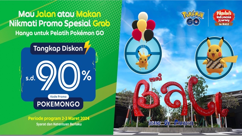 Pikachu Berbusana Batik Mampir ke Bali di Event Pikachu's Indonesia Journey in Bali